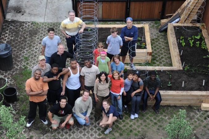 Community Garden at La Casa Norte. Photo courtesy of Jennifer Wood.