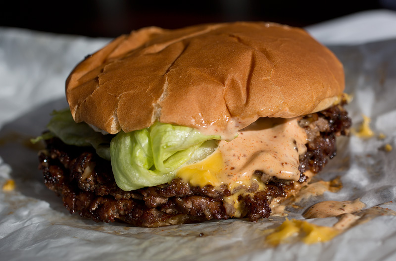Double RHR Cheeseburger